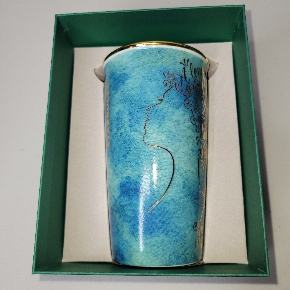 Starbucks 2016 Siren Song, Mermaid‎ Ceramic Tumbler